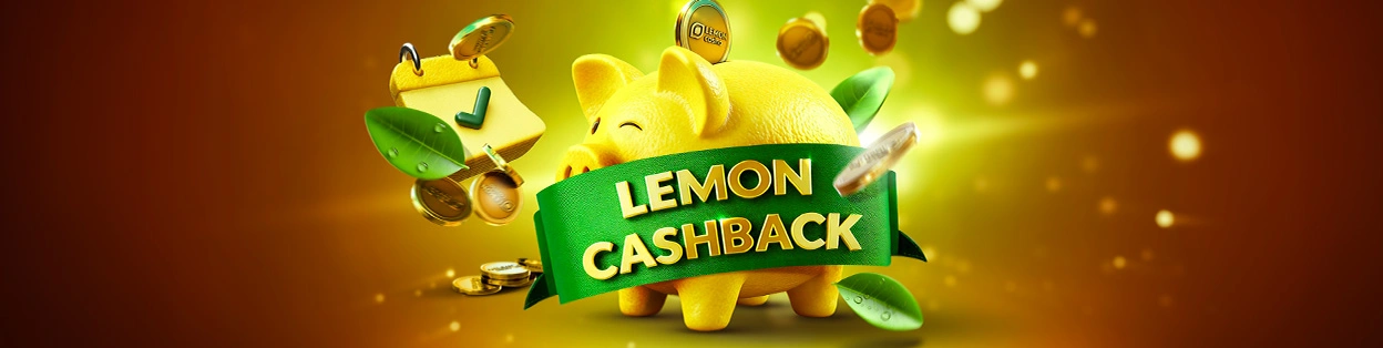 Weekly cashback up to 7% at Lemon Casino